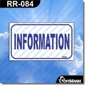 Read full article Premade Sign - INFORMATION