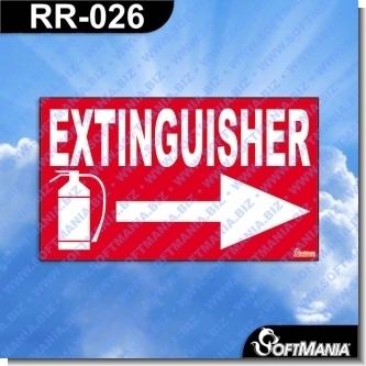 Read full article Premade Sign - EXTINGUISHER VERSION 05