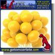 GE23033101: YELLOW RUBBER BALLOONS - PACK OF 100 UNITS