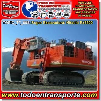 Read full article Super Excavator: Hitachi Ex5500 Read full article Super Excavator: Hitachi Ex5500
