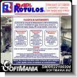 SMRR22100304: White Acrylic 3 Millimeters with Cutting Vinyl Lettering with Text Plant Maintenance Philosophy Advertising Sign for Industrial Factory of Plastic Products brand Rapirotulos Dimensions 39.4x39.4 Inches