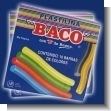 GEPOV341B: School Plasticine brand Baco - 12 Boxes of 10 Bars Each