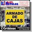 SMRR22101002: Floor Graphic Adhesive with Text Box Assembly Advertising Sign for Industrial Factory of Plastic Products brand Rapirotulos Dimensions 11x8.7 Inches