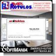 SMRR22102705: Business Cards with Text Araujo Architects Advertising Sign for Architects Office brand Rapirotulos Dimensions 3.5x2 Inches