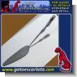 GE20110657: STAINLESS STEEL SPATULA 4.5X20 CENTIMETERS - 12 UNITS WHOLESALE