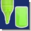 GEPOV334: Marcador Resaltador - Verde / Rosado - Caja de 10 Unidades