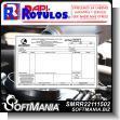 SMRR22111502: Invoice Book with Original and Chemical Copy Half Letter Size Consecutive Number with Text Invoice for Oil Change Advertising Sign for Lubrication Center brand Rapirotulos Dimensions 8.7x5.5 Inches
