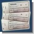 GEPOV395: TALONARIO MEDIANO DE TIQUETES PARA RIFA MARCA BUHO - 12 UNIDADES