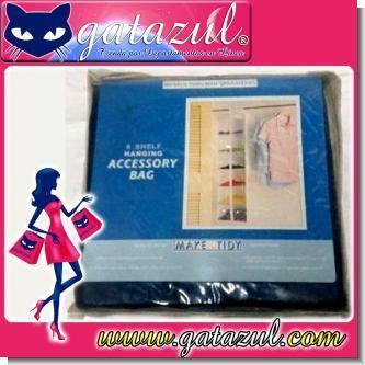 Lee el articulo completo ORGANIZADOR DE VINIL PARA CLOSET CON 6 COMPARTIMENTOS