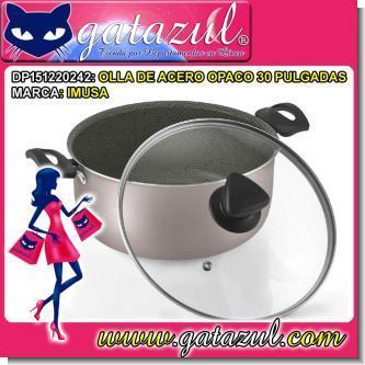 Lee el articulo completo OLLA DE ACERO OPACO 30 PULGADAS MARCA IMUSA Lee el articulo completo OLLA DE ACERO OPACO 30 PULGADAS MARCA IMUSA