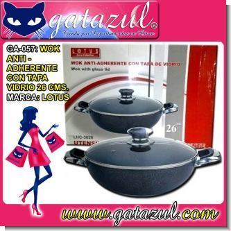 Read full article NON-STICK WOK WITH GLASS LID 26 CENTIMETER Read full article NON-STICK WOK WITH GLASS LID 26 CENTIMETER
