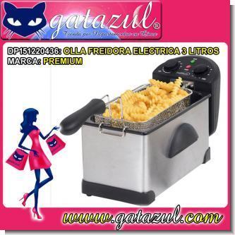 Lee el articulo completo OLLA FREIDORA ELECTRICA DE 3 LITROS MARCA PREMIUM