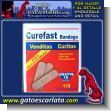 GE23032301: Curitas para Cubrir Heridas marca Curefast Venditas - Caja de 100 Unidades