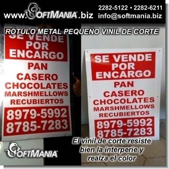 Lee el articulo completo Rotulo Metalico Pequeno Vinil de Corte Lee el articulo completo Rotulo Metalico Pequeno Vinil de Corte