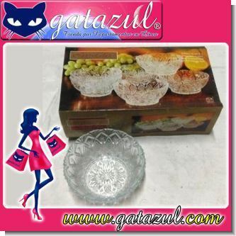 Read full article GLASS DESSERT BOWL SET OF 6 UNITS