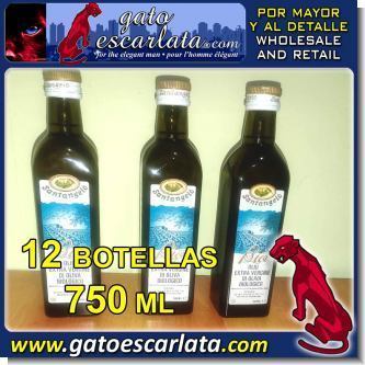 GE23052201:    BIOLOGICAL EXTRA VIRGIN OLIVE OIL BRAND SANTANGELO- 12 BOTTLES OF 750 MILILITRES