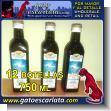 ACEITE DE OLIVA EXTRA VIRGEN BIOLOGICO MARCA SANTANGELO - 12 BOTELLAS DE 750