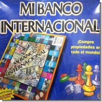 GE20121618:    JUEGO DE MESA MI BANCO INTERNACIONAL 2 - 4 PERSONAS (46X34 CENTIMETROS)