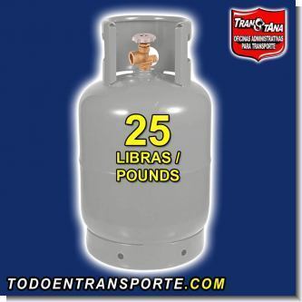 Lee el articulo completo CILINDRO CONTENEDOR DE GAS DE COCINA CARGADO - 25 LIBRAS