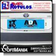 SMRR22092117: Vehicle Bumper Sticker Advertising Sign for Animal Rescue Association brand Rapirotulos Dimensions 7.9x2 Inches