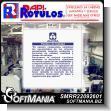 SMRR22092601: White Acrylic 3 Millimeters with Cutting Vinyl Lettering for Quality Policy Advertising Sign for Industrial Factory of Plastic Products brand Rapirotulos Dimensions 47.2x47.2 Inches