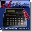 GE22090103: Calculadora Parlante y Alarma Multilengua marca Quemex Modelo Qtc-999 - 12 Unidades