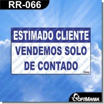 Lee el articulo completo Rotulo Prefabricado - ESTIMADO CLIENTE VENDEMOS SOLO DE CONTADO Lee el articulo completo Rotulo Prefabricado - ESTIMADO CLIENTE VENDEMOS SOLO DE CONTADO