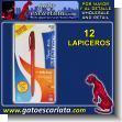 GE23063003: Lapicero Boligrafo Tinta Roja marca Papermate - 12 Unidades