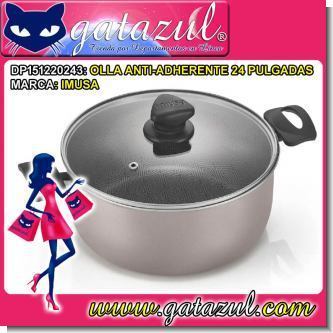 Lee el articulo completo OLLA ANTI-ADHERENTE 24 PULGADAS MARCA IMUSA