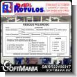 SMRR22100317: Security Sticker with Text Label to Identify Hazardous Waste Advertising Sign for Industrial Factory of Plastic Products brand Rapirotulos Dimensions 7.9x3.9 Inches