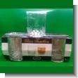 GE20110604: Vasos de Whisky Texturizados Juego de 3 Unidades