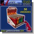GE23053001: Transparent Lighters brand Lumen Box of 50 Units