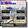 SMRR22092113: 3000 Adhesive Labels to Identify Products Advertising Sign for Investment Fund brand Rapirotulos Dimensions 2x1.2 Inches