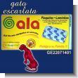 GE22071401: Plaquitas de Insecticida Repelente Ambiental marca Gala - contra Mosquitos y Zancudos - 12 Cajas de 15 Laminitas Cada Una