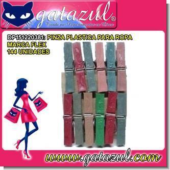 Lee el articulo completo PINZA PLASTICA PARA ROPA MARCA FLEX 144 UNIDADES Lee el articulo completo PINZA PLASTICA PARA ROPA MARCA FLEX 144 UNIDADES