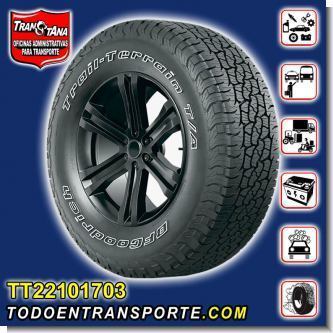 Lee el articulo completo LLANTA RADIAL PARA VEHICULO PICKUP  MARCA  BF GOODRICH MEDIDA 265/65R18 MODELO TRAIL TERRAIN T/A ORWL 114T