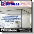 SMRR22121911: Cut Vinyl Decal Sticker with Text Specialty in Administrative Contracting Advertising Sign for Law Firm brand Rapirotulos Dimensions 82.7x19.7 Inches