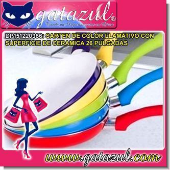 Lee el articulo completo SARTEN DE COLOR LLAMATIVO CON SUPERFICIE DE CERAMICA 26 PULGADAS Lee el articulo completo SARTEN DE COLOR LLAMATIVO CON SUPERFICIE DE CERAMICA 26 PULGADAS