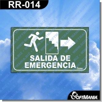 Lee el articulo completo Rotulo Prefabricado - SALIDA DE EMERGENCIA DERECHA Lee el articulo completo Rotulo Prefabricado - SALIDA DE EMERGENCIA DERECHA