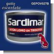 GEPOV027B: CANNED TUNA BRAND SARDIMAR SMALL CAN 105 GRAMS - 12 UNITS