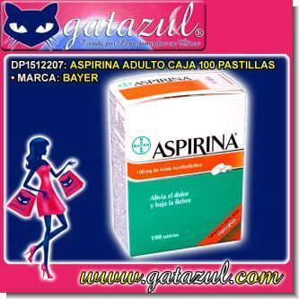 Lee el articulo completo ASPIRINA ADULTO CAJA DE 100 PASTILLAS Lee el articulo completo ASPIRINA ADULTO CAJA DE 100 PASTILLAS