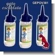 GEPOV381: Botella Mediana de Silicon Liquido para Manualidades Escolares 60 Mililitros - Docena