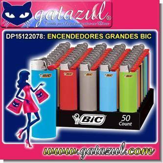 Lee el articulo completo ENCENDEDORES GRANDE BIC BLISTER 15 UNIDADES